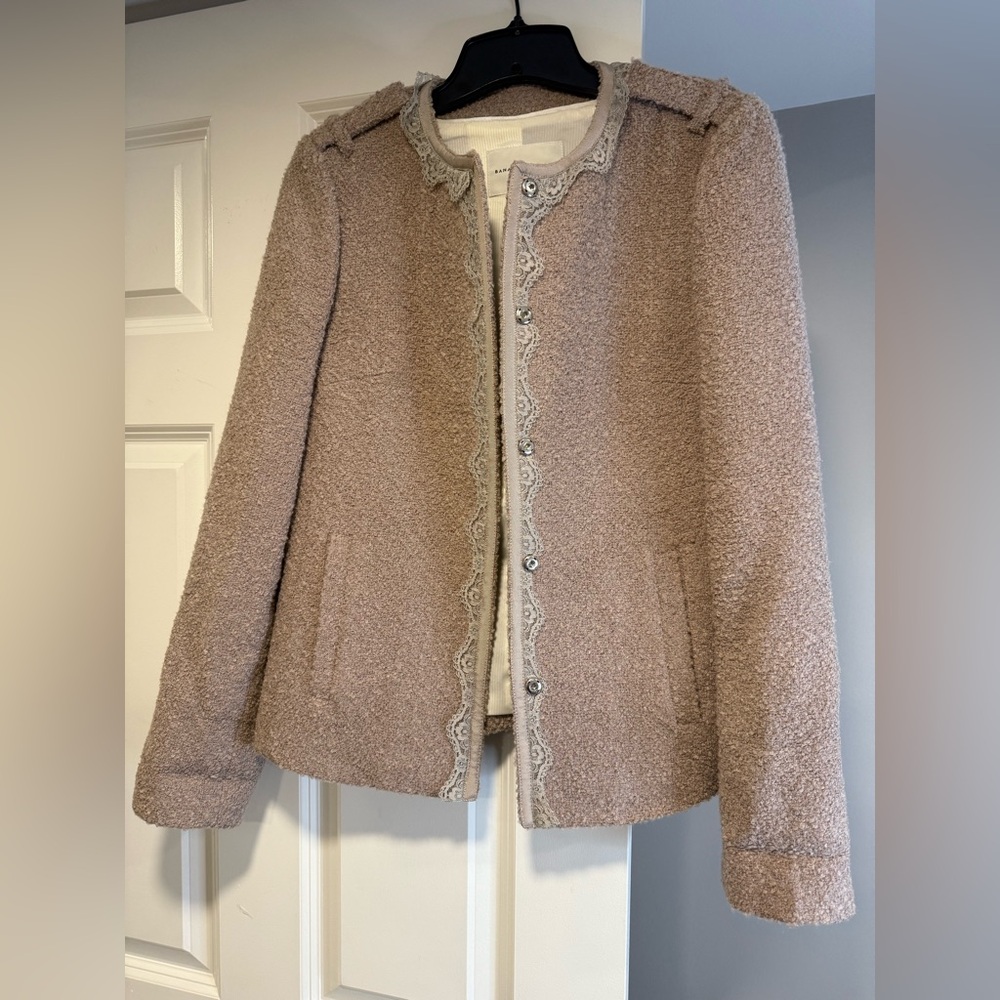 Elegant Dusty Pink Women's Jacket